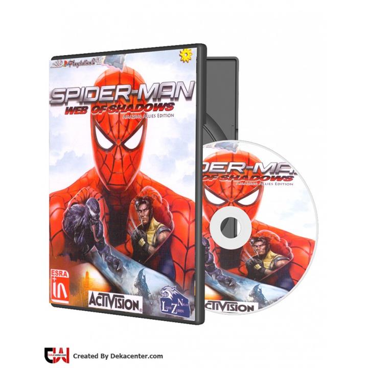 بازی پلی استیشن 2 Spider-Man Web of Shadows